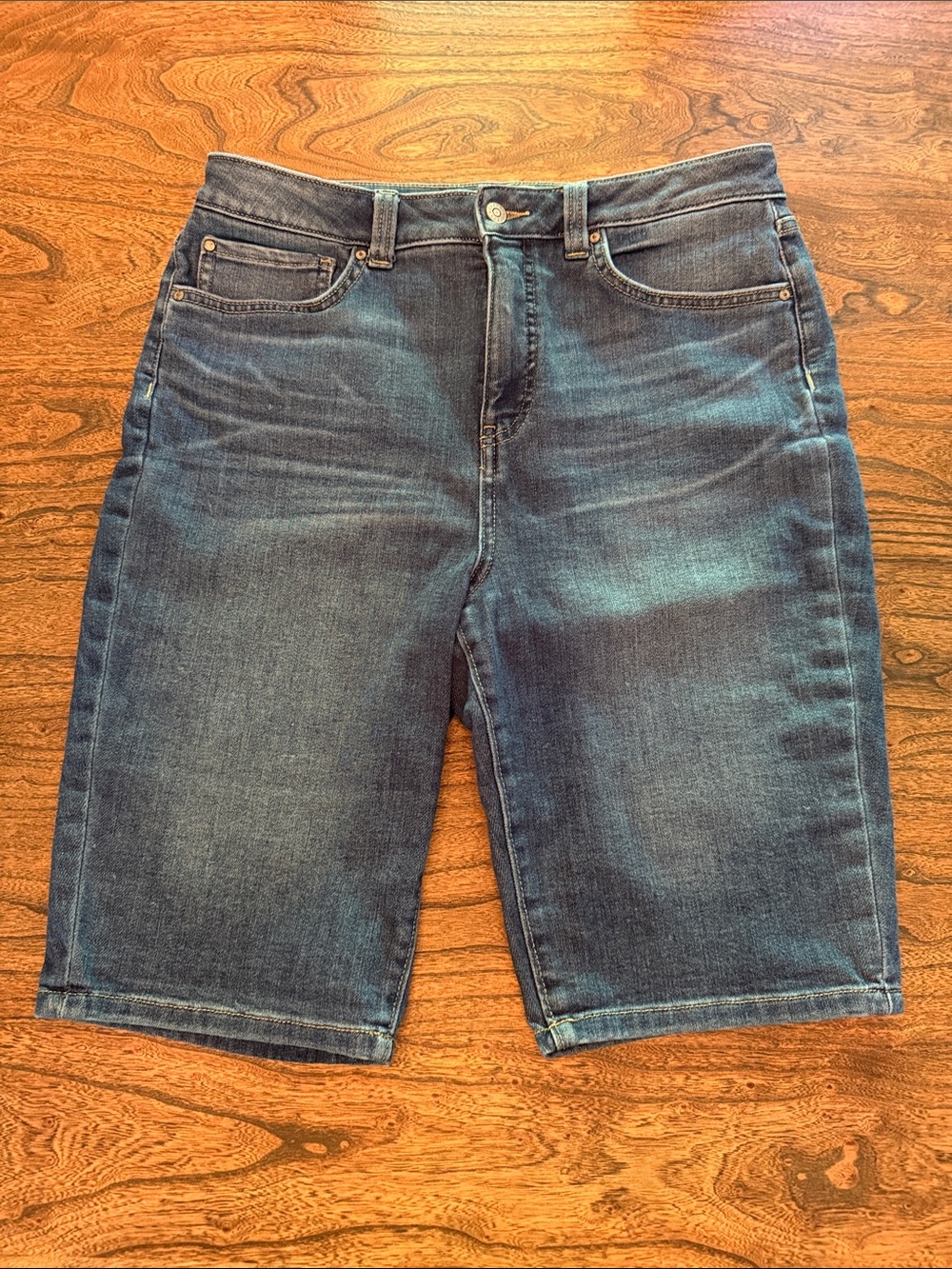 Denver Hayes Women's Dark Blue Denim Shorts